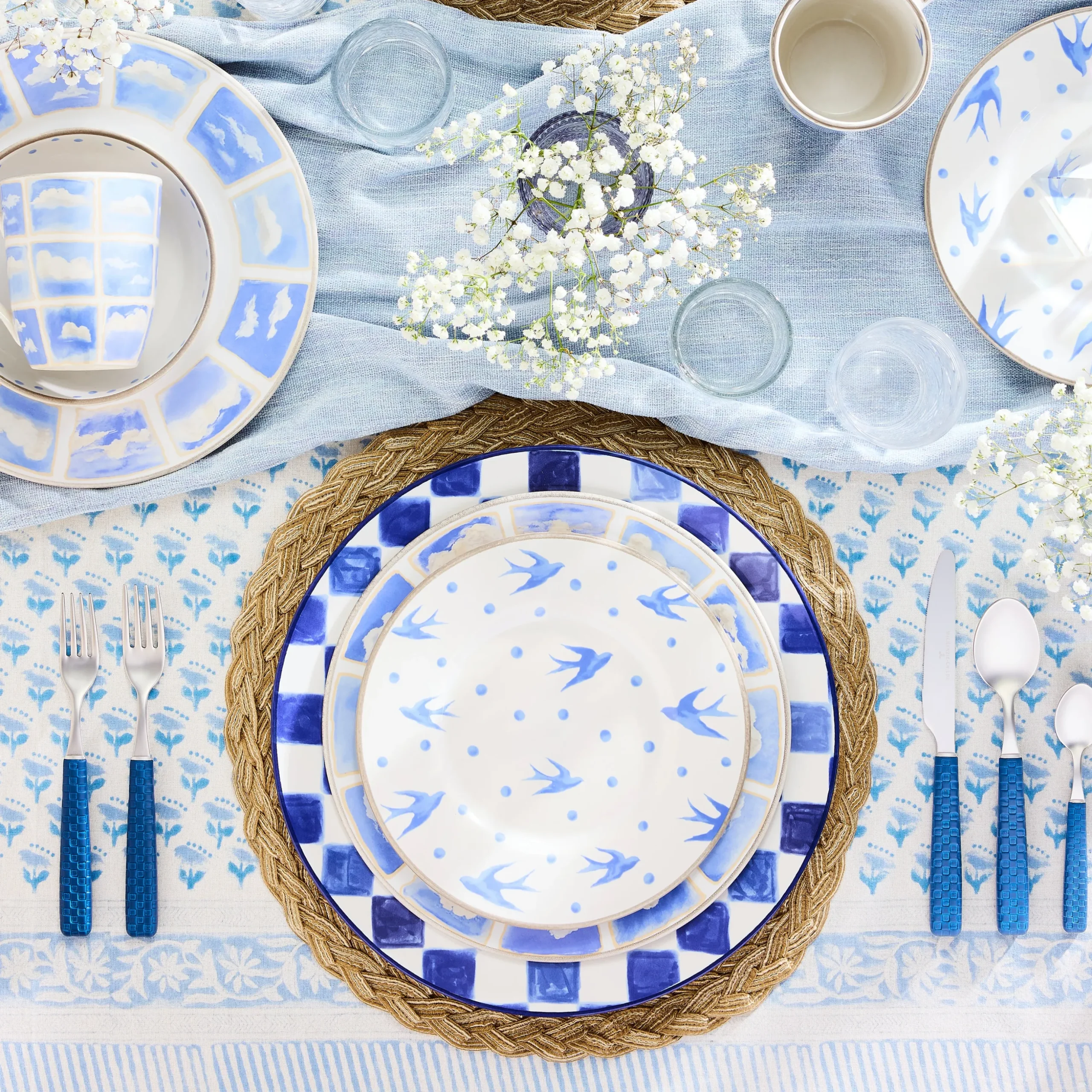 Everyday Indigo 5-Piece Place Setting