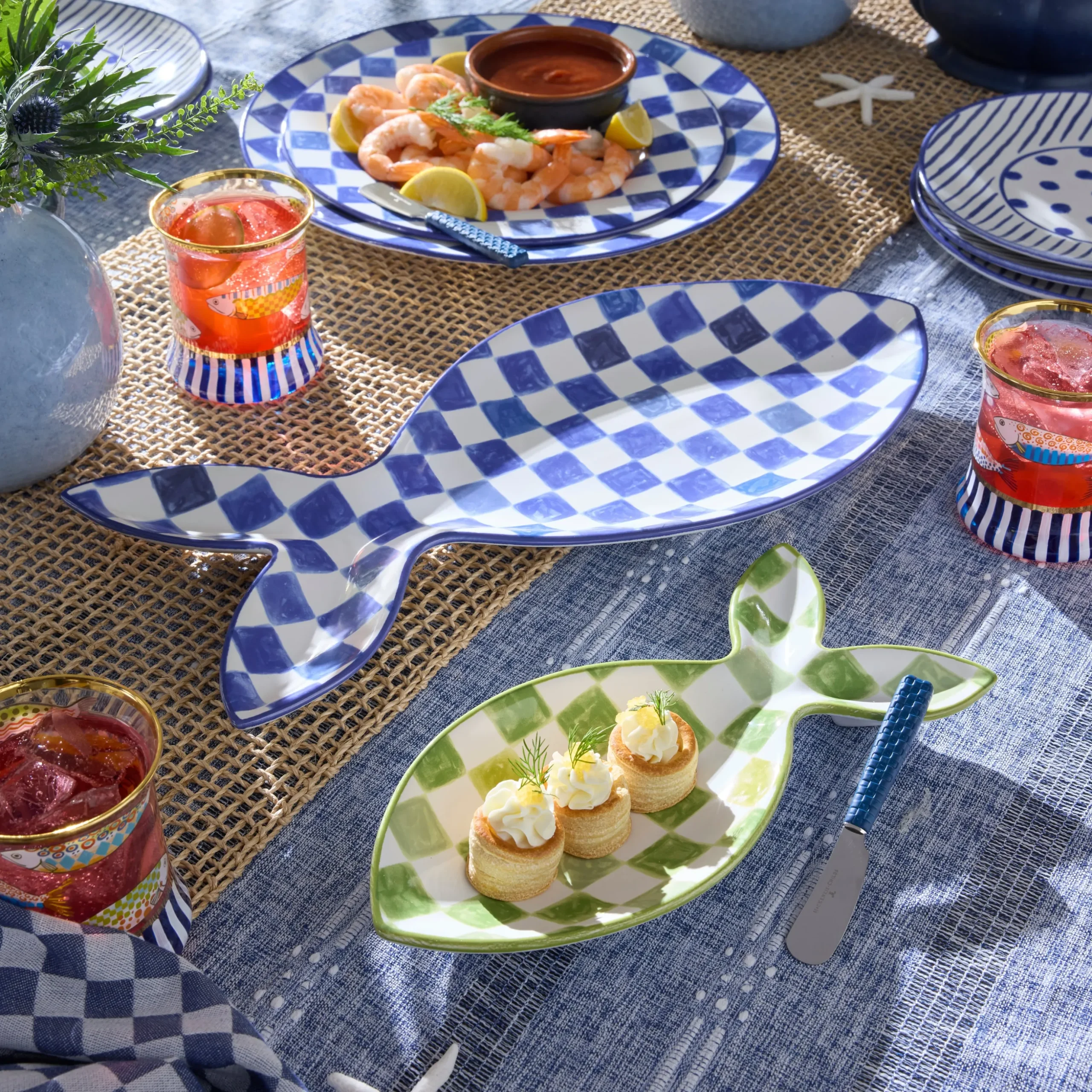 Everyday Indigo Spreader Set