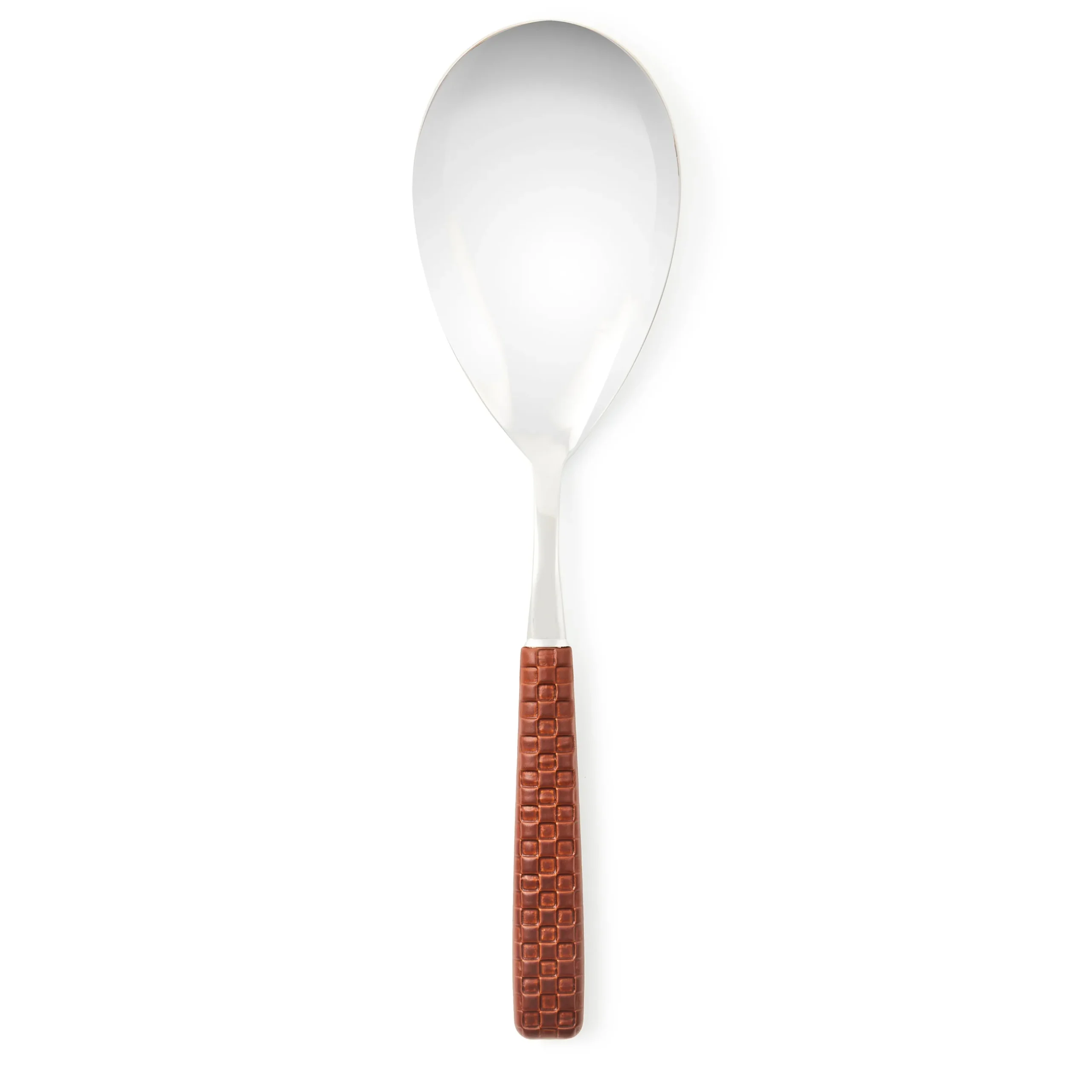 Everyday Leather Serving Spoon