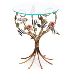 Field Study Round Accent Table