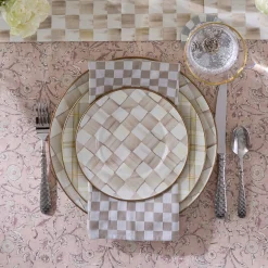 Flax Check Napkin, Set of 4