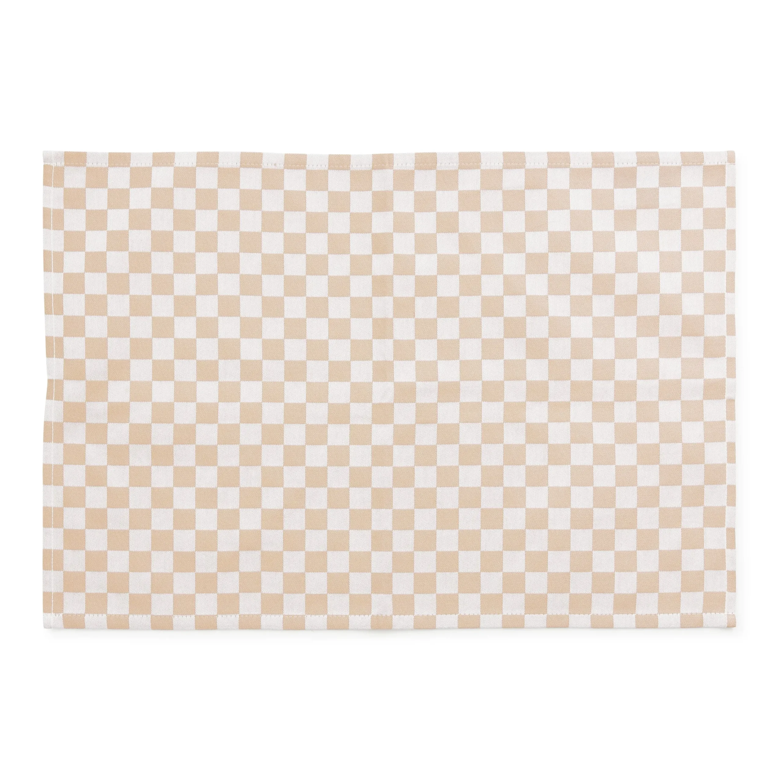 Flax Check Placemat, Set of 4