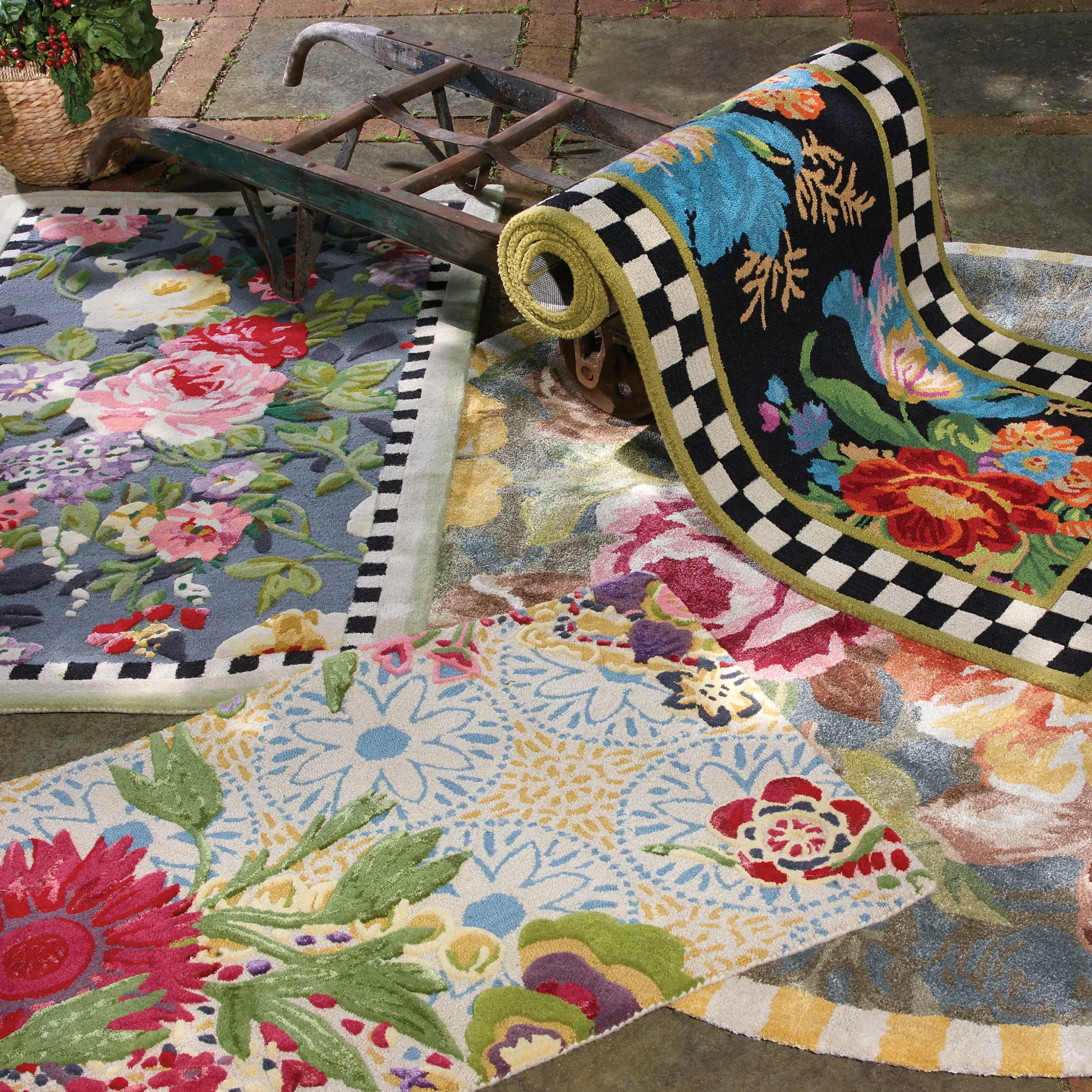 Flower Market 2'6" x 8' Runner
