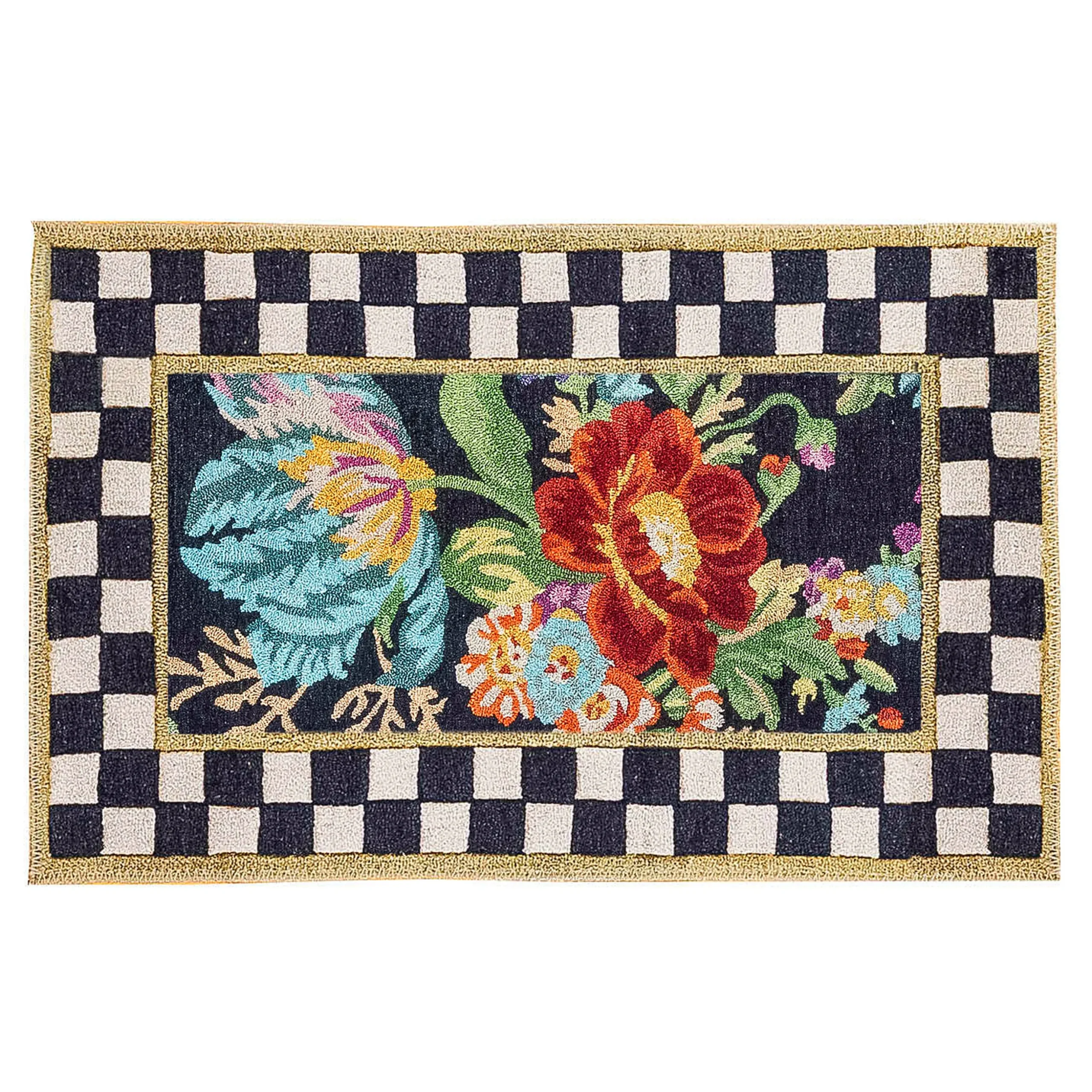 Flower Market 2' x 3' Washable Rug