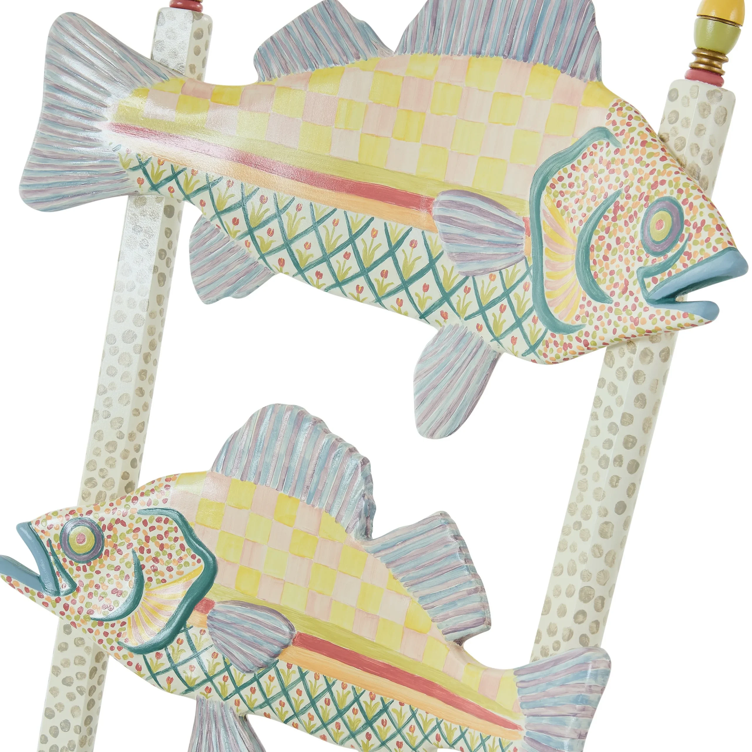 Freckle Fish Chair - Black & White Seat