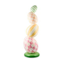 Frolic Spring Stacked Egg Trophy Topiary