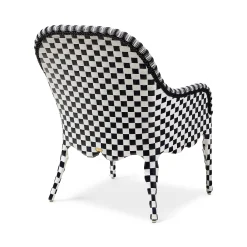 Gambit Check Outdoor Accent Chair