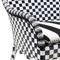 Gambit Check Outdoor Accent Chair