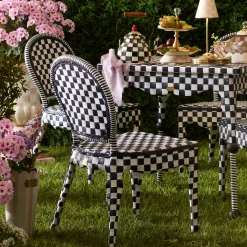 Gambit Check Outdoor Cafe Chair