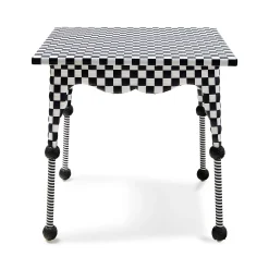 Gambit Check Outdoor Patio Dining Table
