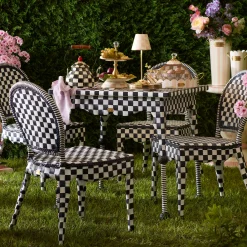 Gambit Check Outdoor Patio Dining Table
