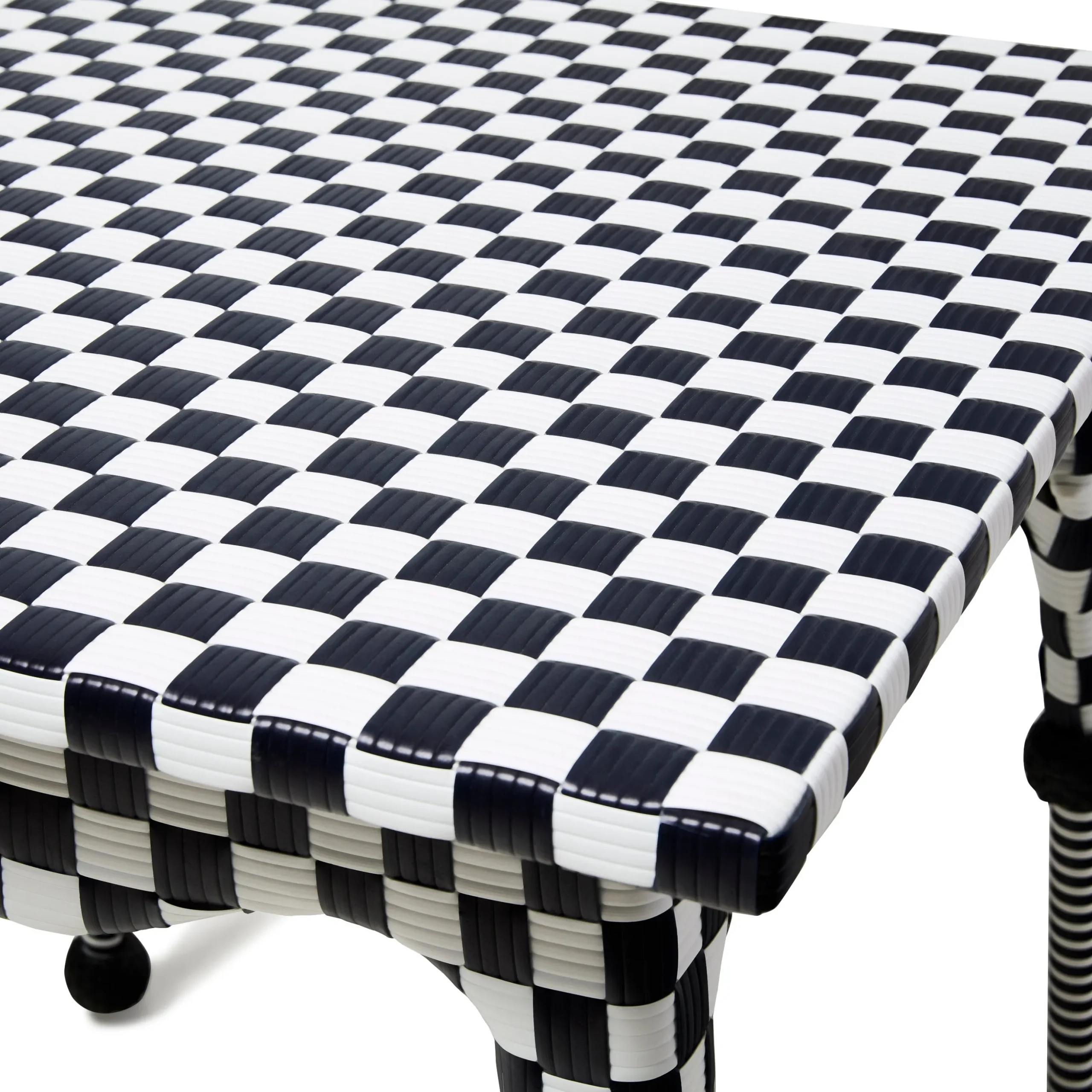 Gambit Check Outdoor Patio Dining Table