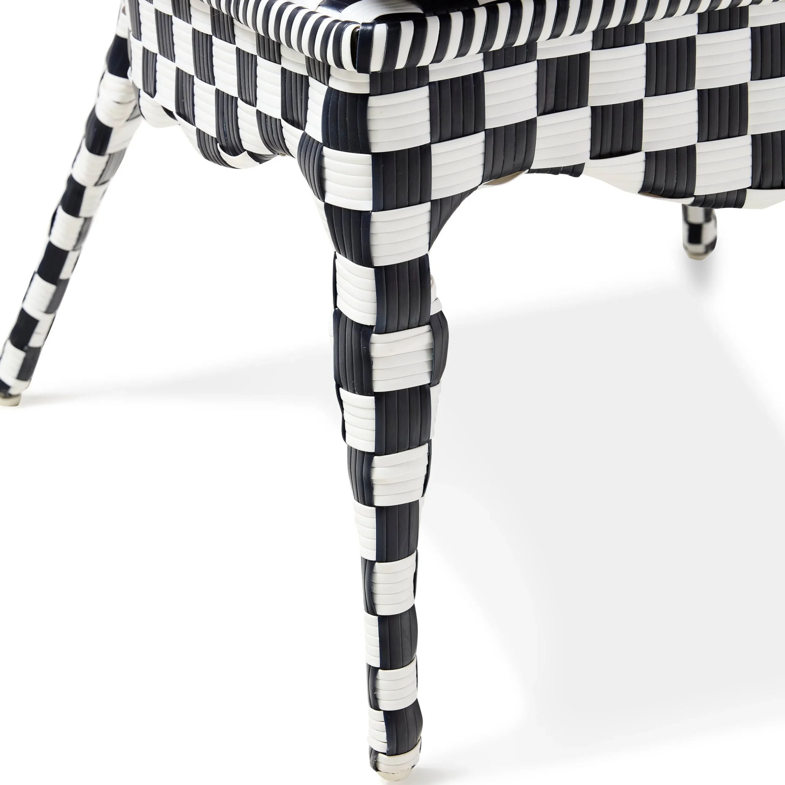 Gambit Check Outdoor Wing Chair