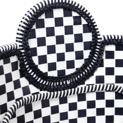 Gambit Check Outdoor Wing Chair