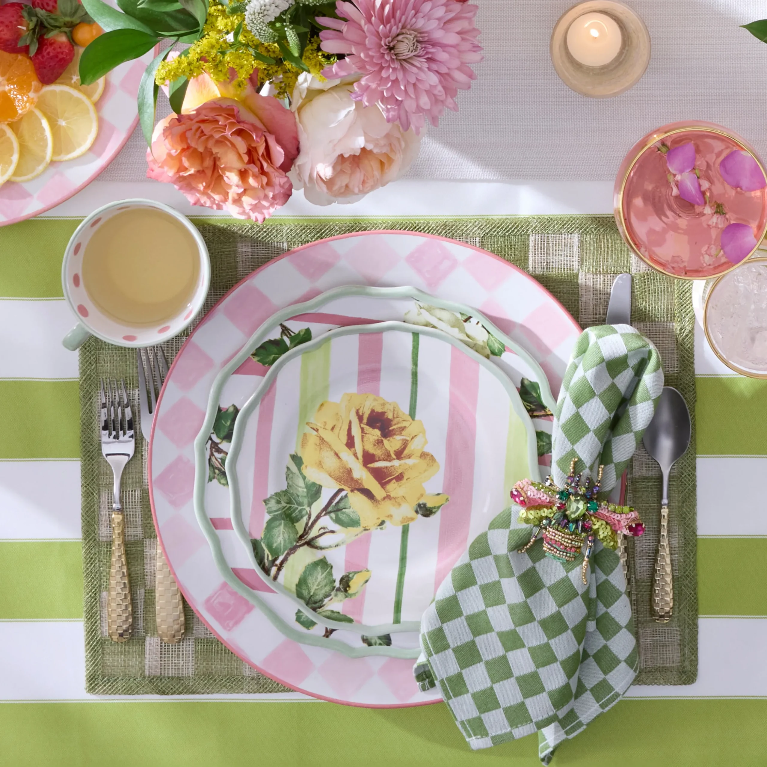 Garden Gala Salad Plate