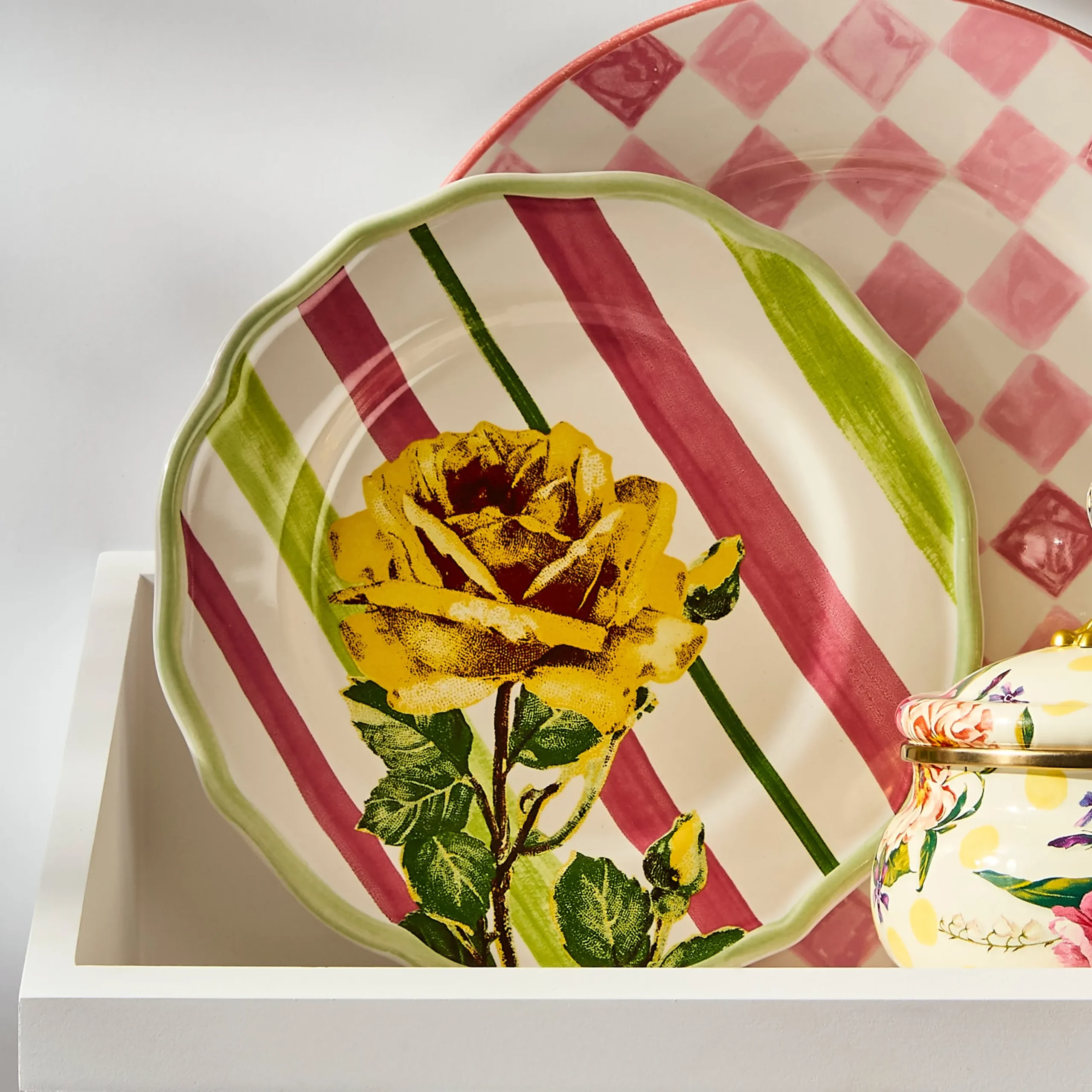 Garden Gala Salad Plate