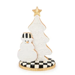 Gingerbread Small Snowman Tree