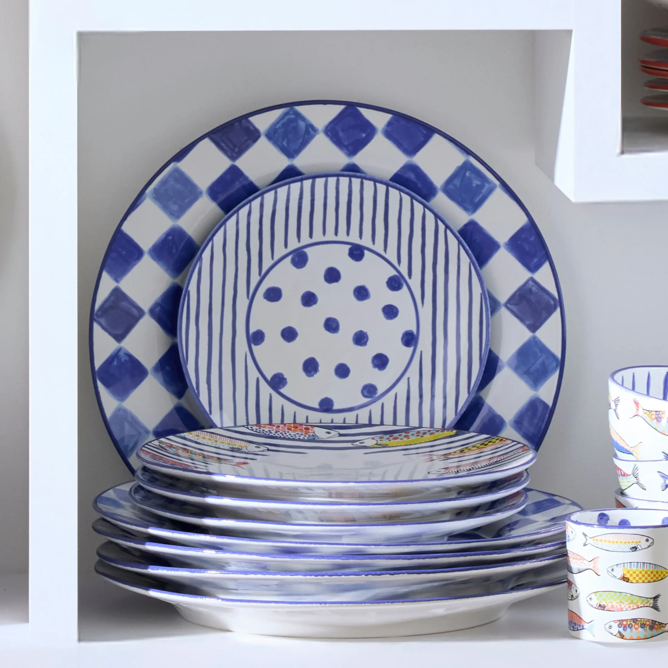 Go Fish Salad Plate
