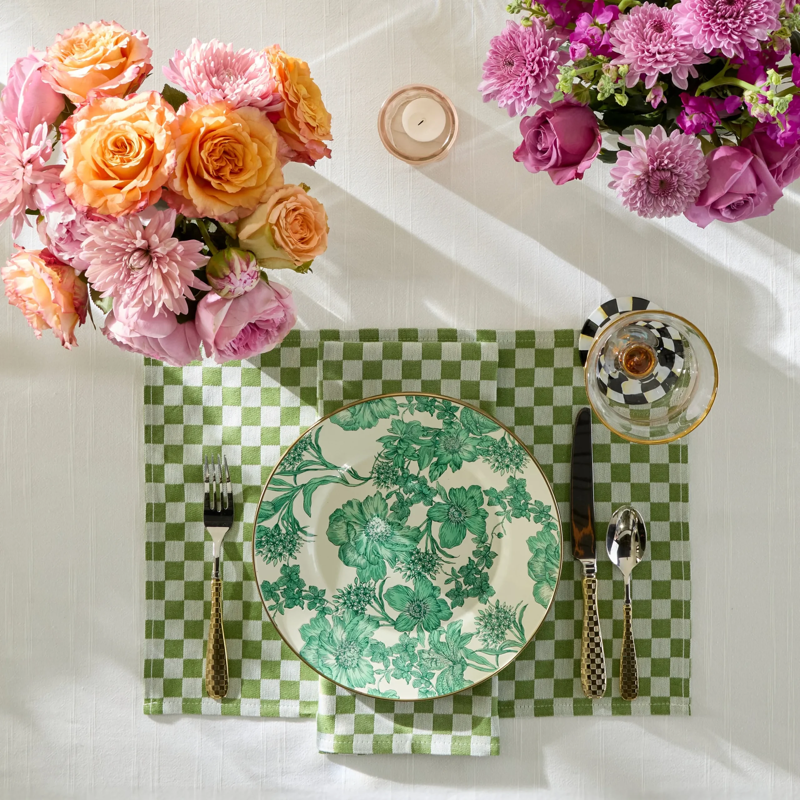 Green Check Placemat, Set of 4