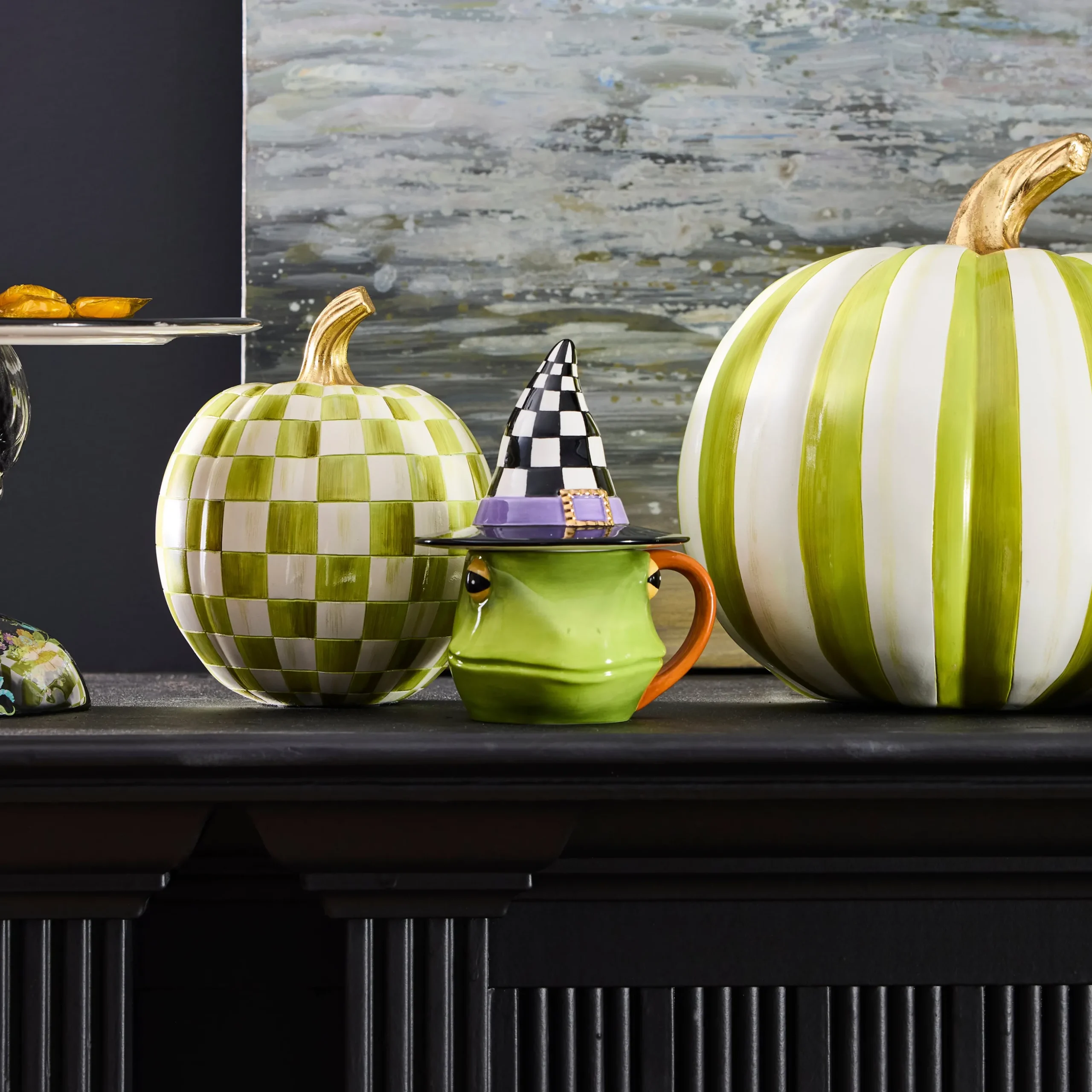 Halloween Fergal Ceramic Lidded Mug