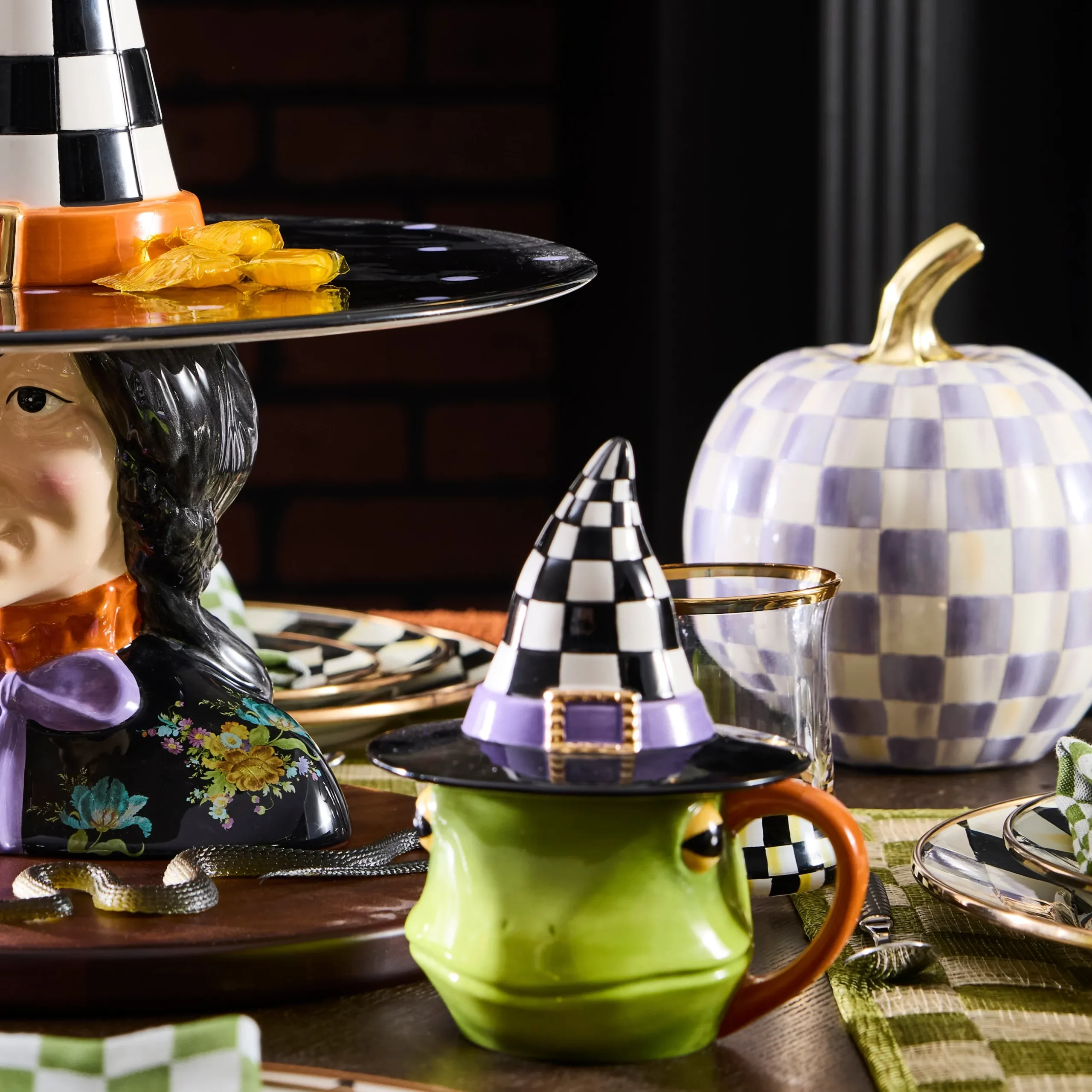 Halloween Fergal Ceramic Lidded Mug