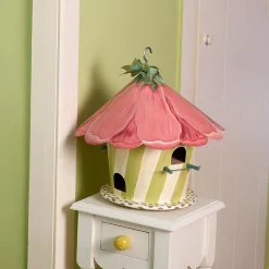 Hollyhock Birdhouse