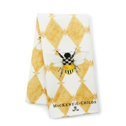 Honeycomb With Bees Dish Towel