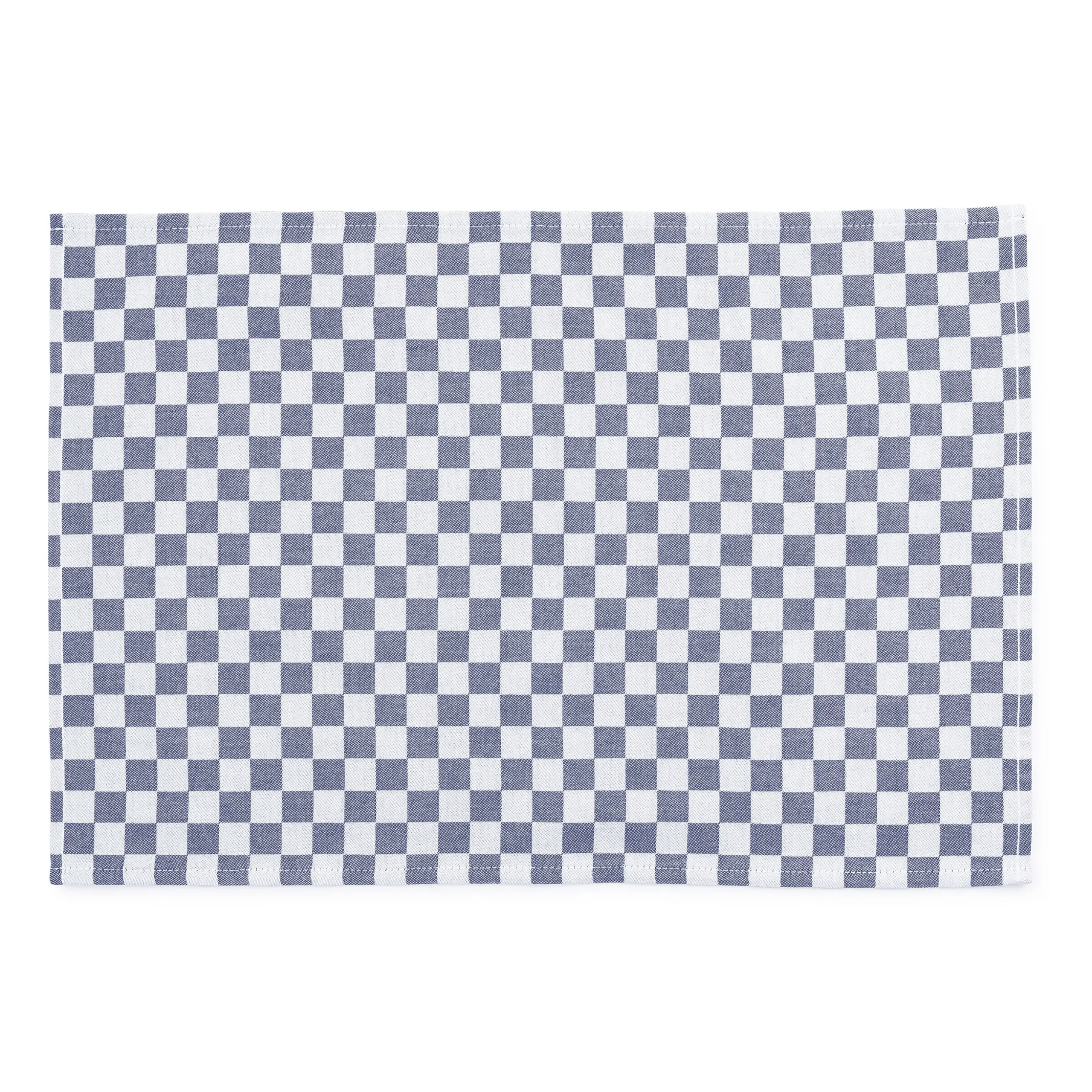 Indigo Check Placemat, Set of 4