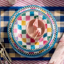Jamboree Melamine Salad Plates, Set of 4