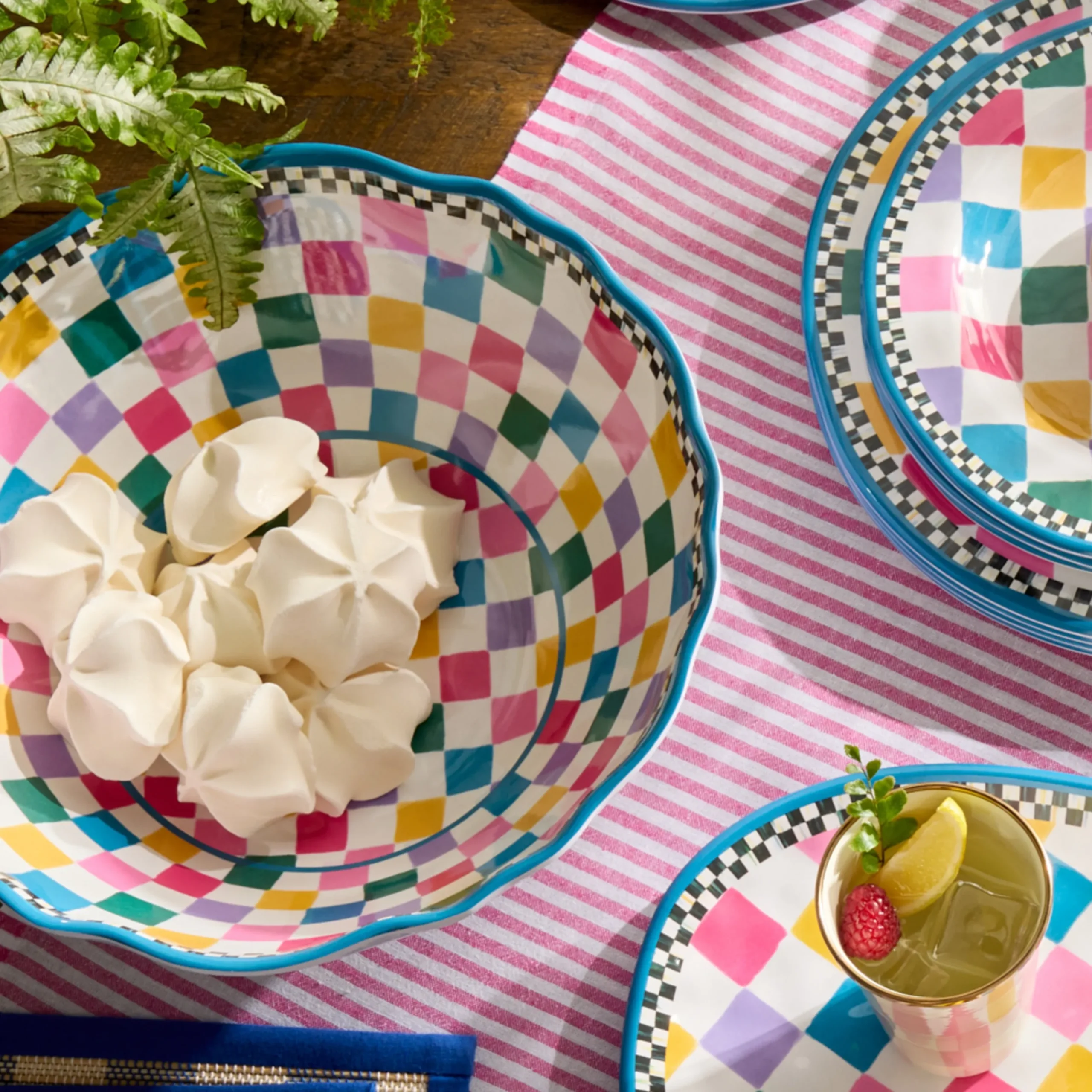 Jamboree Melamine Serving Bowl