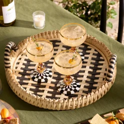 Lanai Round Serving Tray