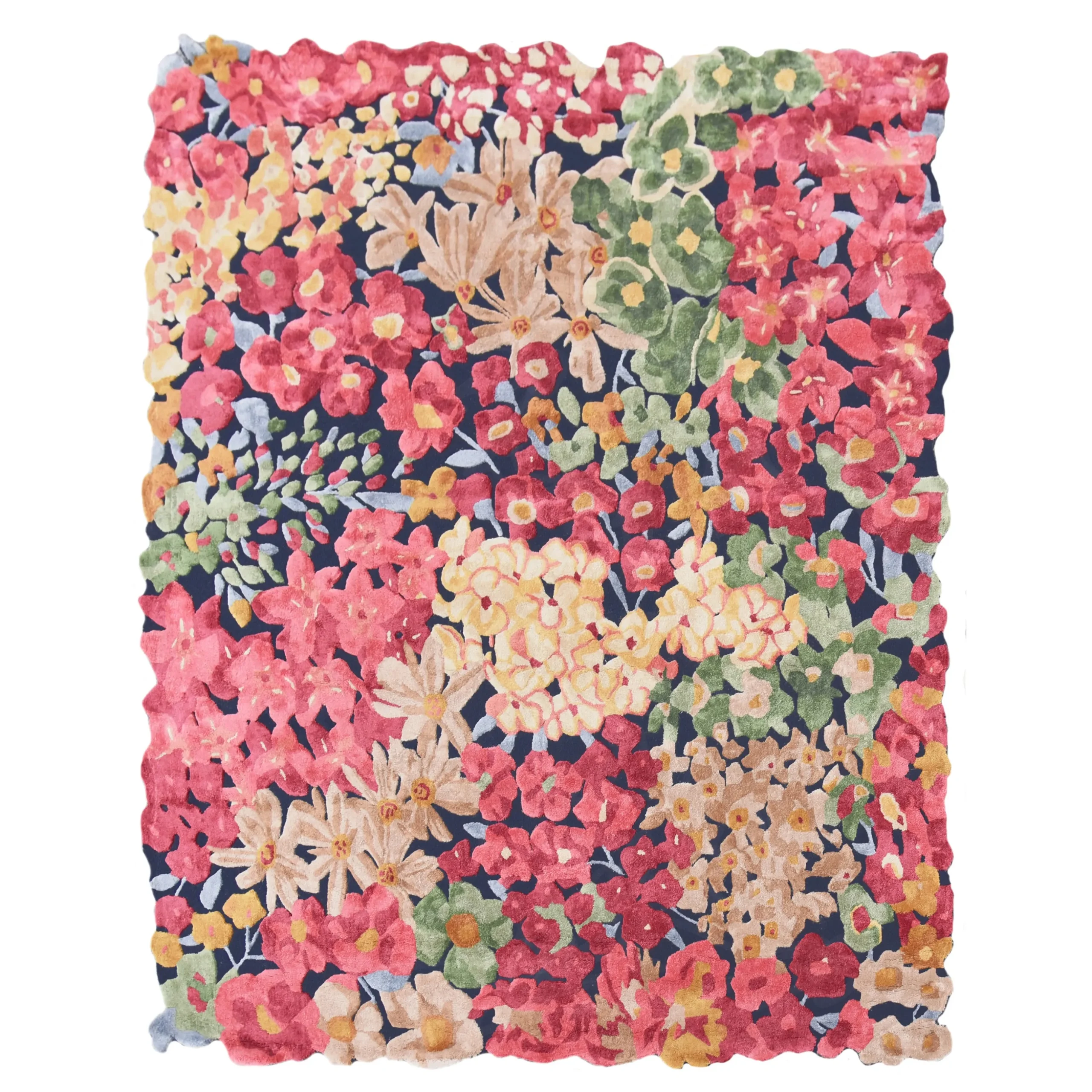 Laura's Flowers 8' x 10' Rug