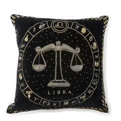 Libra Zodiac Throw Pillow