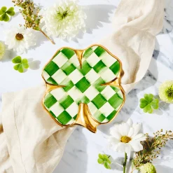 Lucky Check Clover Plate