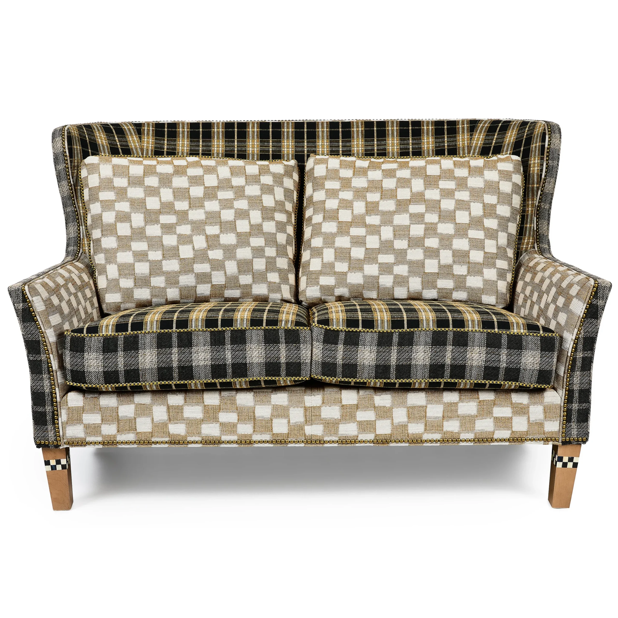 Mad for Plaid Loveseat