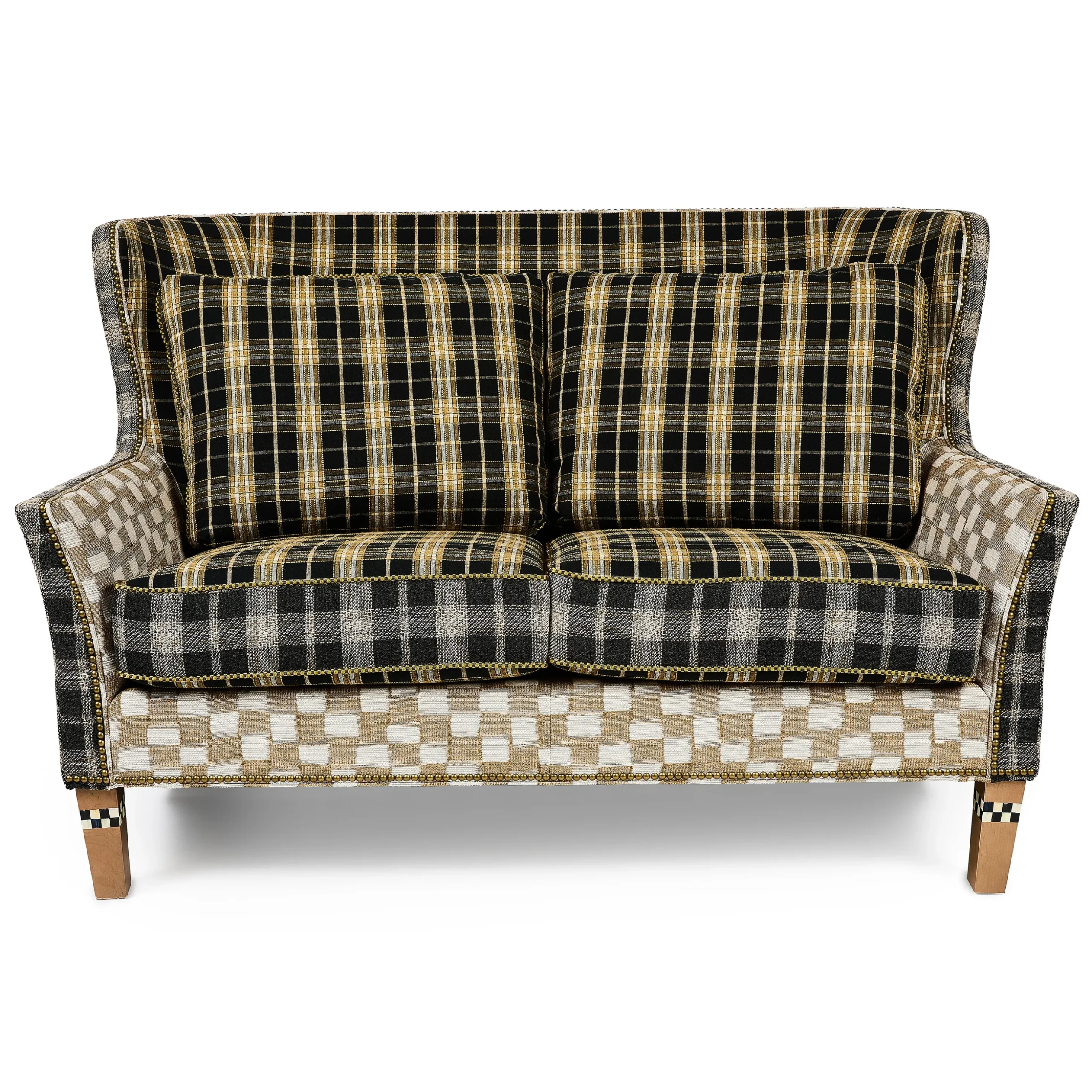Mad for Plaid Loveseat