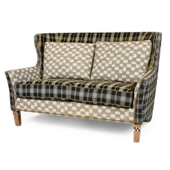 Mad for Plaid Loveseat