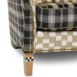 Mad for Plaid Loveseat
