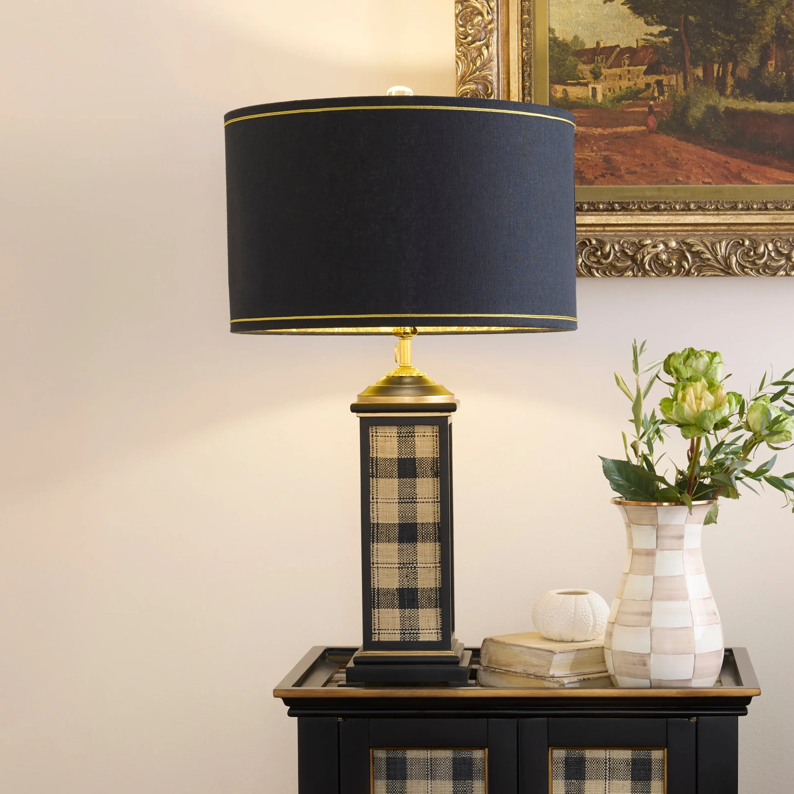 Mad for Plaid Table Lamp