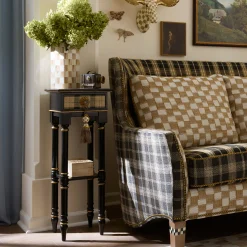 Mad for Plaid Tiny Table