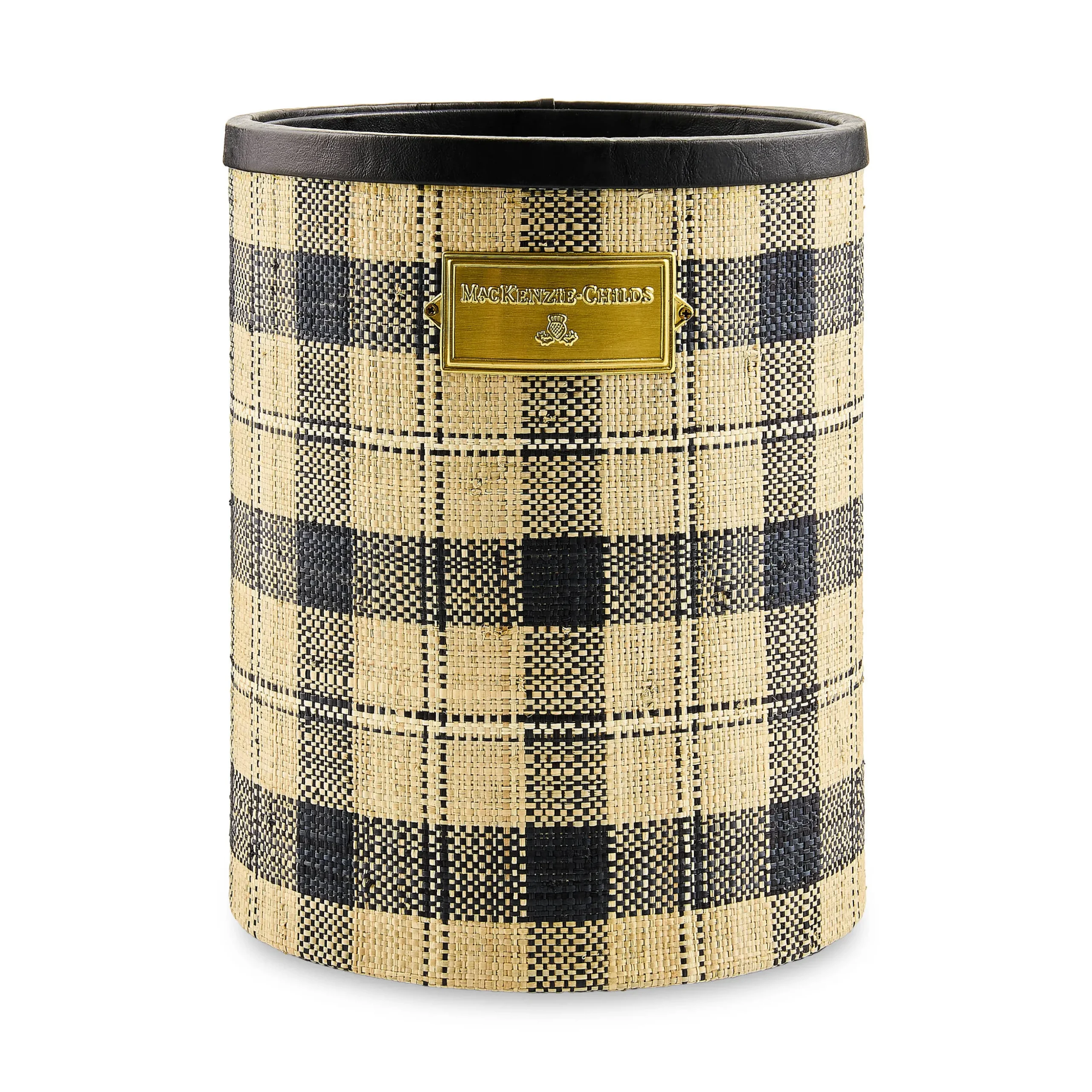 Mad for Plaid Waste Bin