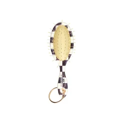 MC x Wet Brush Courtly Check Keychain Detangler Brush