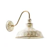 Mocha Check 12" Barn Sconce