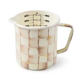 Mocha Check 7 Cup Measuring Cup