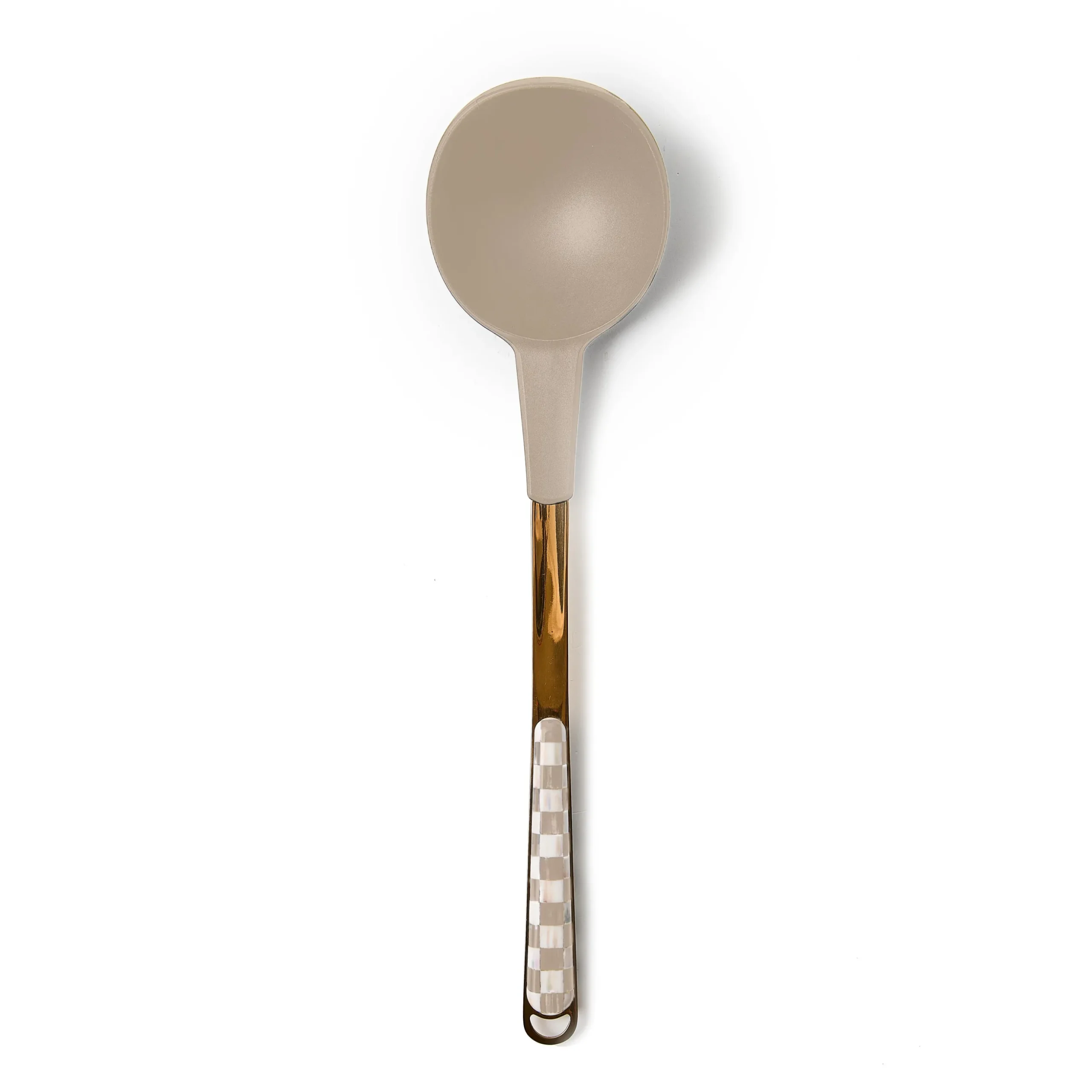 Mocha Check Ladle