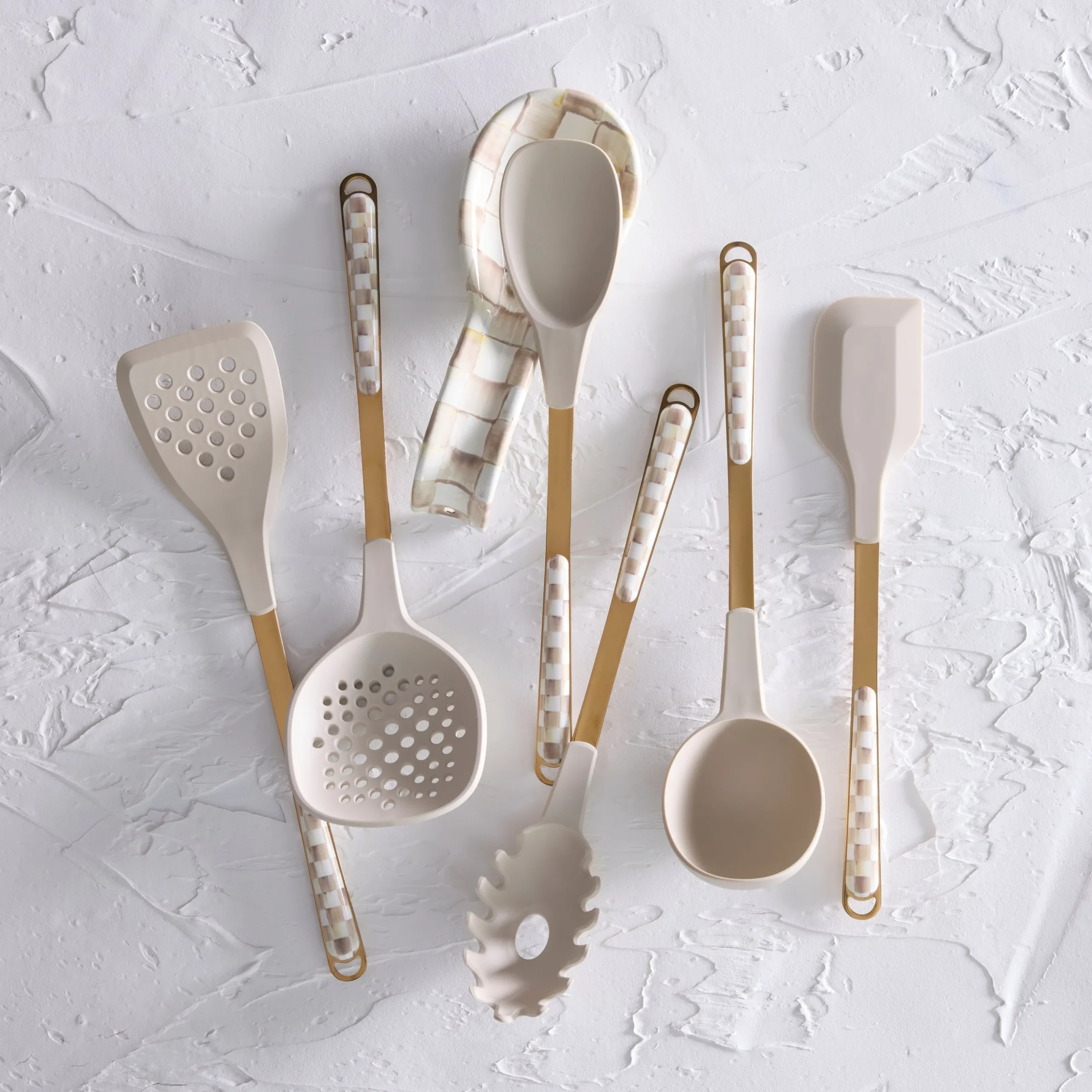 Mocha Check Ladle