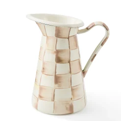 Mocha Check Medium Practical Pitcher