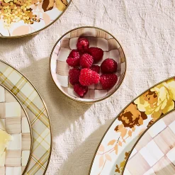 Mocha Check Relish Dish