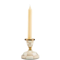 Mocha Check Short Candlestick