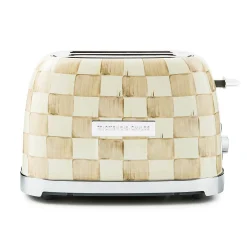 Mocha Check 2-Slice Toaster